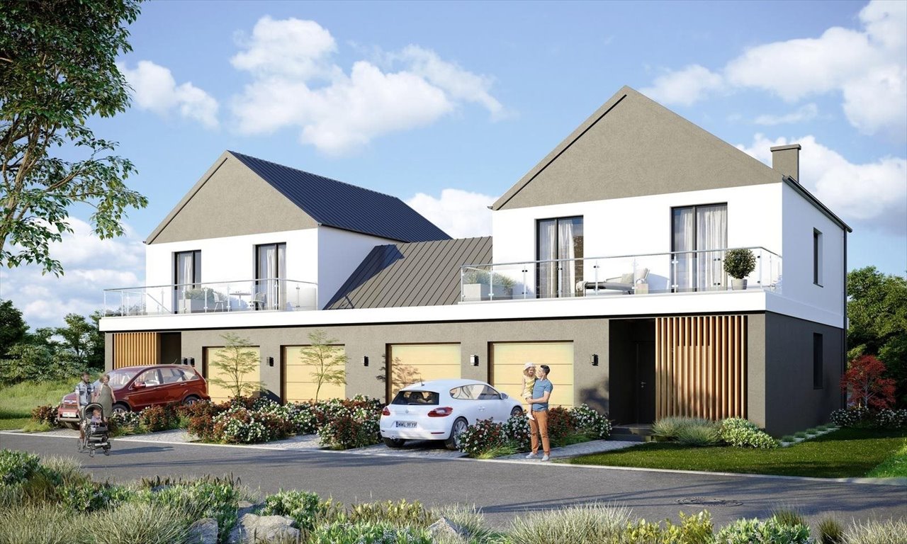 Na sprzedaż nowoczesny dom bliźniaczy 160 m² w Łubnie Łubna  160m2 Foto 1