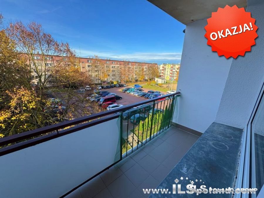 Mieszkanie dwupokojowe na wynajem Gryfino, Centrum, Krasińskiego  42m2 Foto 1