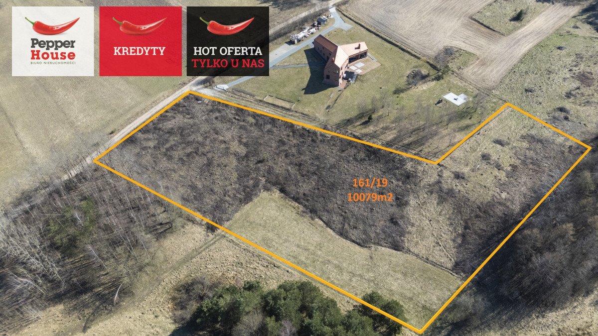 Działka na Kaszubach z dostępem do jeziora i mediów Michalin  10 079m2 Foto 1