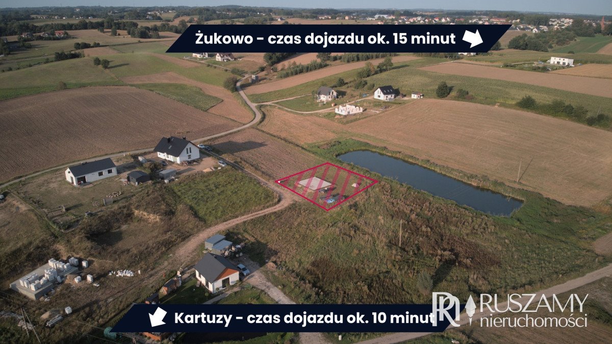 Działka budowlana na sprzedaż Kosowo, Kwiatowa  1 100m2 Foto 1