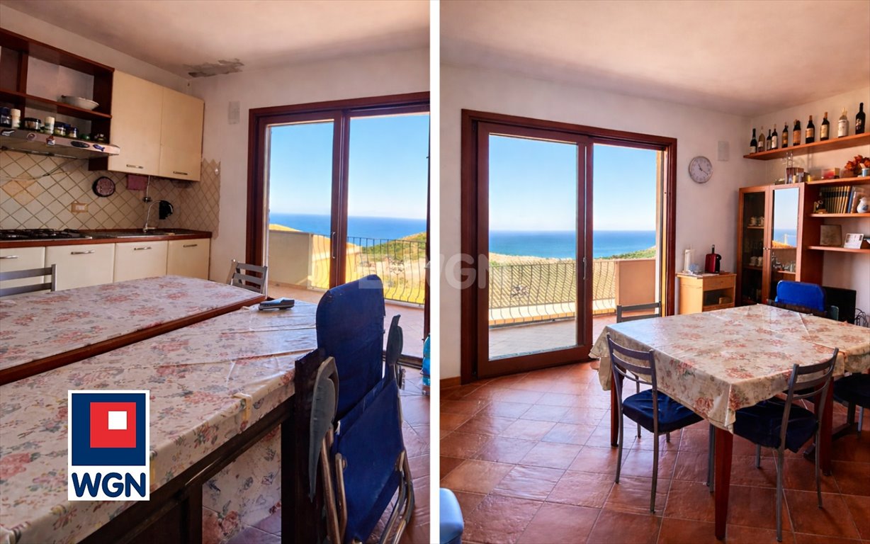 Widok na morze! Apartament z patio, parkingiem i klimatyzacją zapraszam Włochy, Lu Bagnu, LU BAGNU  48m2 Foto 1