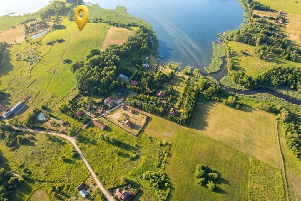 Działki nad Jeziorem Łaźno z własną linią brzegową Rogojny  6 802m2 Foto 1