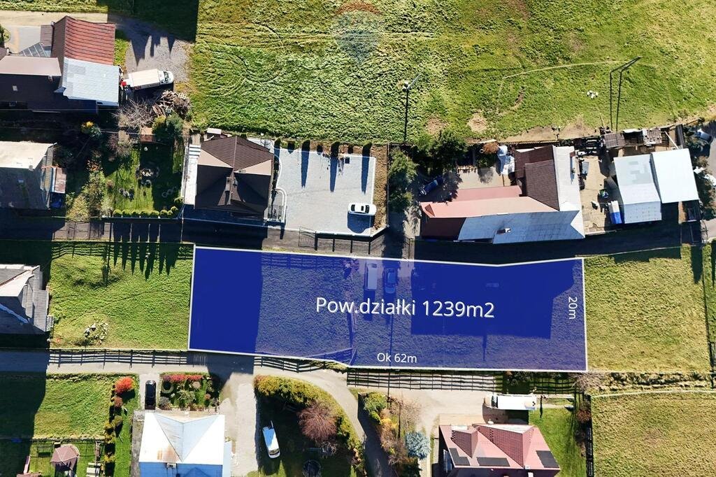 Działka budowlana na sprzedaż Poronin, Kościuszki  1 239m2 Foto 1