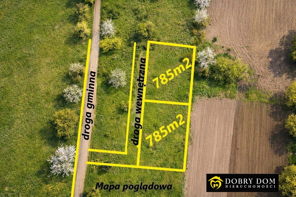 Działki budowlane w Studziankach z widokiem na naturę - polecam Studzianki  785m2 Foto 1