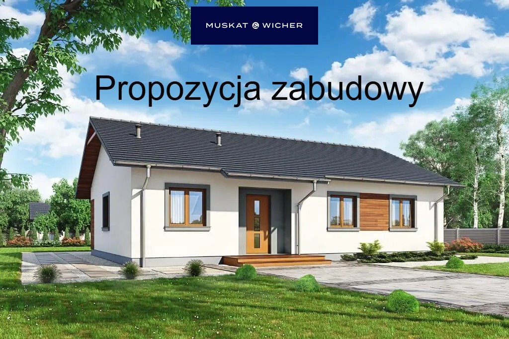 Działka 1016 m² z projektem domu i ekologicznym ogrzewaniem. Cieplewo, Rumiankowa  1 016m2 Foto 1