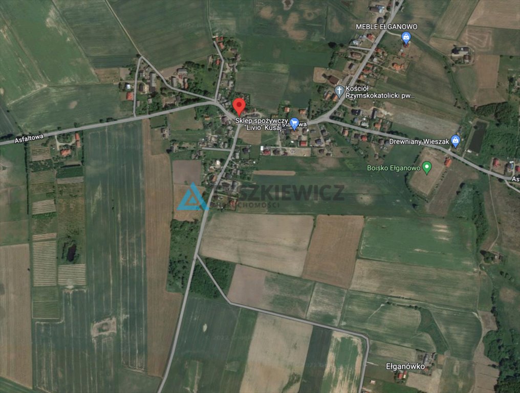 Działka rolna na sprzedaż Ełganowo, Polna  6 400m2 Foto 6
