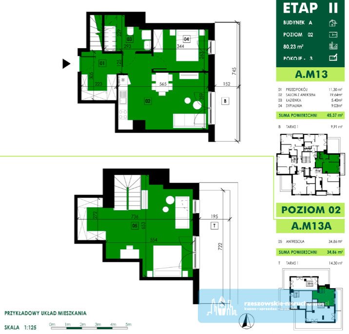 Mieszkanie czteropokojowe  na sprzedaż Rzeszów, Przybyszówka, Dębicka  80m2 Foto 5