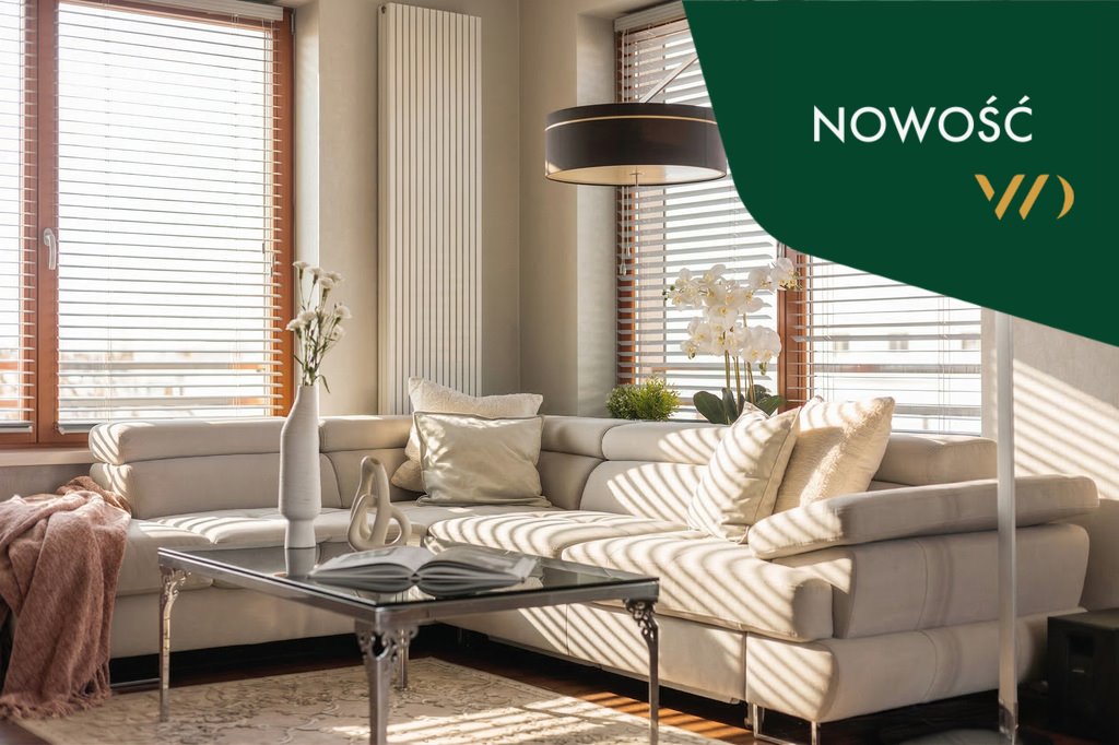 Przestronny 5-pokojowy apartament z tarasem i widokiem na park Warszawa, Wilanów, Prymasa Augusta Hlonda  146m2 Foto 1