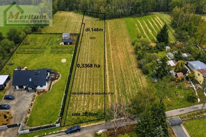 Działka 0,34 ha z mediami i dojazdem asfaltowym Zręcin  3 368m2 Foto 1