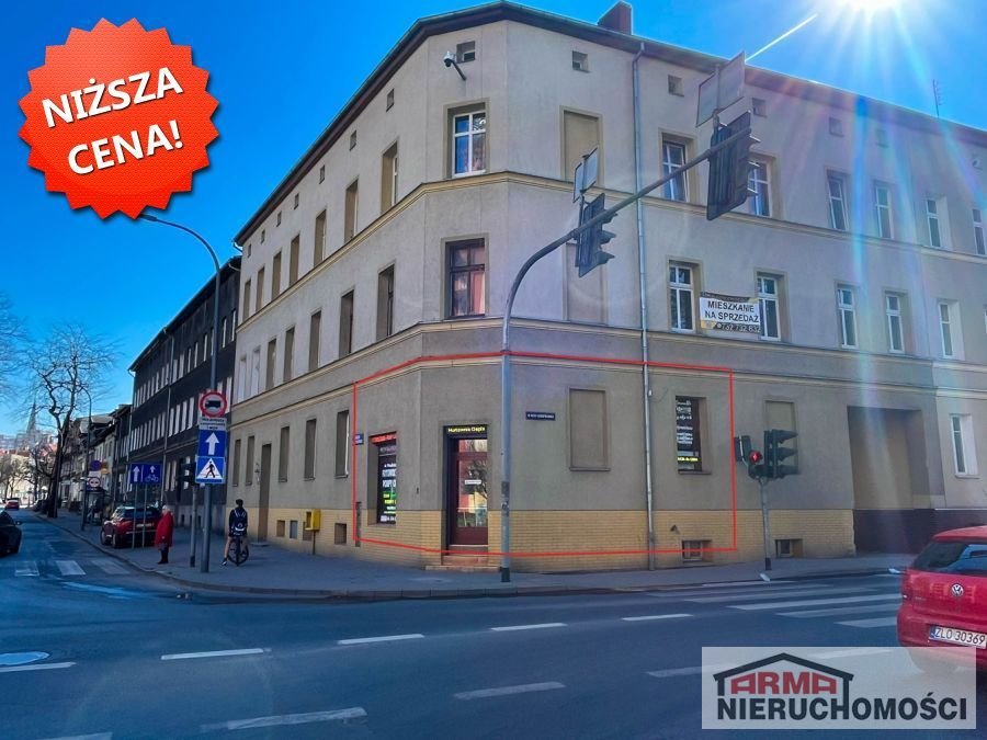 Lokal użytkowy 47,5 m² (centrum Stargardu, wejście z ulicy) Stargard, Centrum, Piłsudskiego  48m2 Foto 1