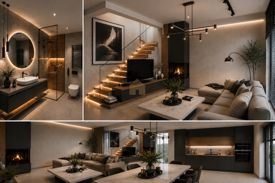 Nowoczesny dom 122,78 m² z garażem i poddaszem w Przylep Zielona Góra, Przylep  123m2 Foto 1