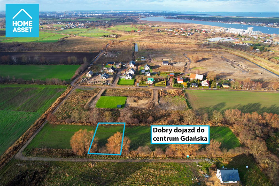 Działka budowlana na sprzedaż Wiślinka, Wspólna  1 525m2 Foto 2