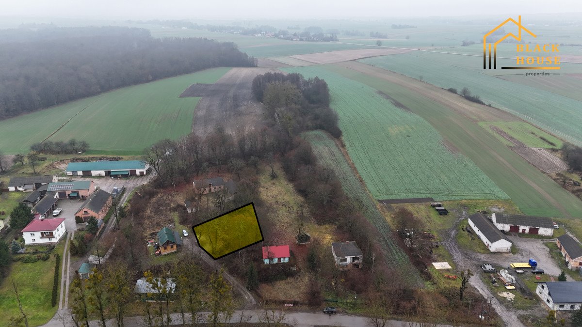 Zapraszam do zakupu działki 1100 m² z mediami w Radomirce Radomirka  1 100m2 Foto 1