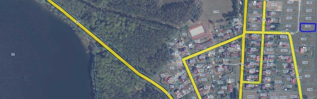 Działka budowlana na sprzedaż Jasień  1 082m2 Foto 1