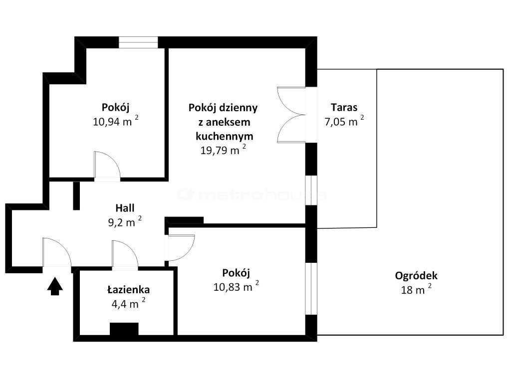 Mieszkanie trzypokojowe na sprzedaż Warszawa, Białołęka, Correllego  55m2 Foto 14