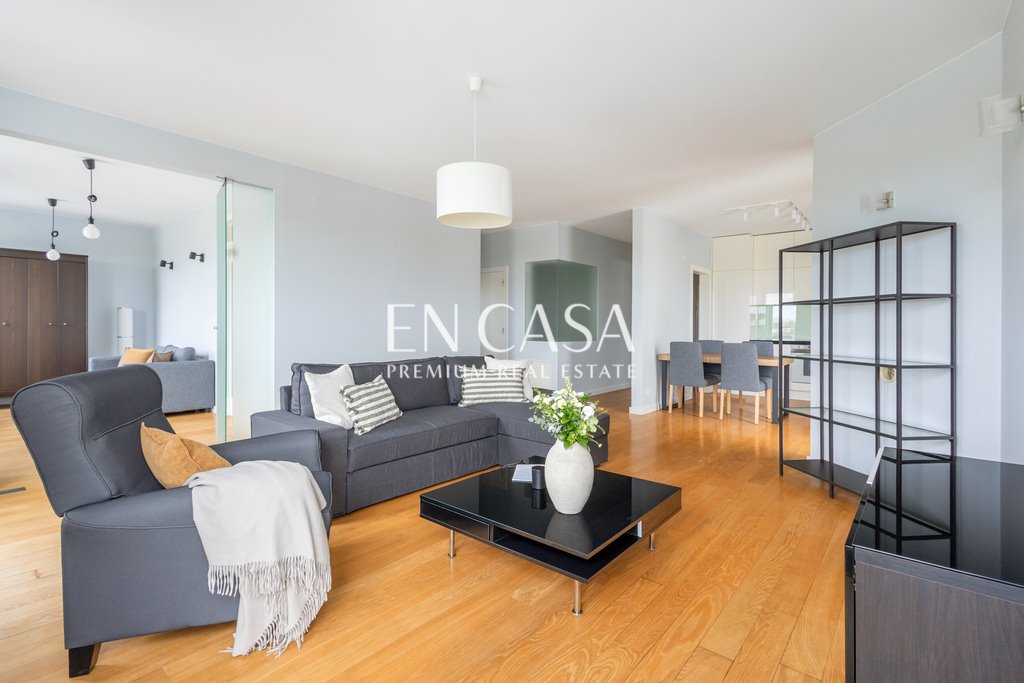 Nowoczesny 97 m² apartament z dużym balkonem na Mokotowie Warszawa, Mokotów, Rabindranatha Tagore  97m2 Foto 1