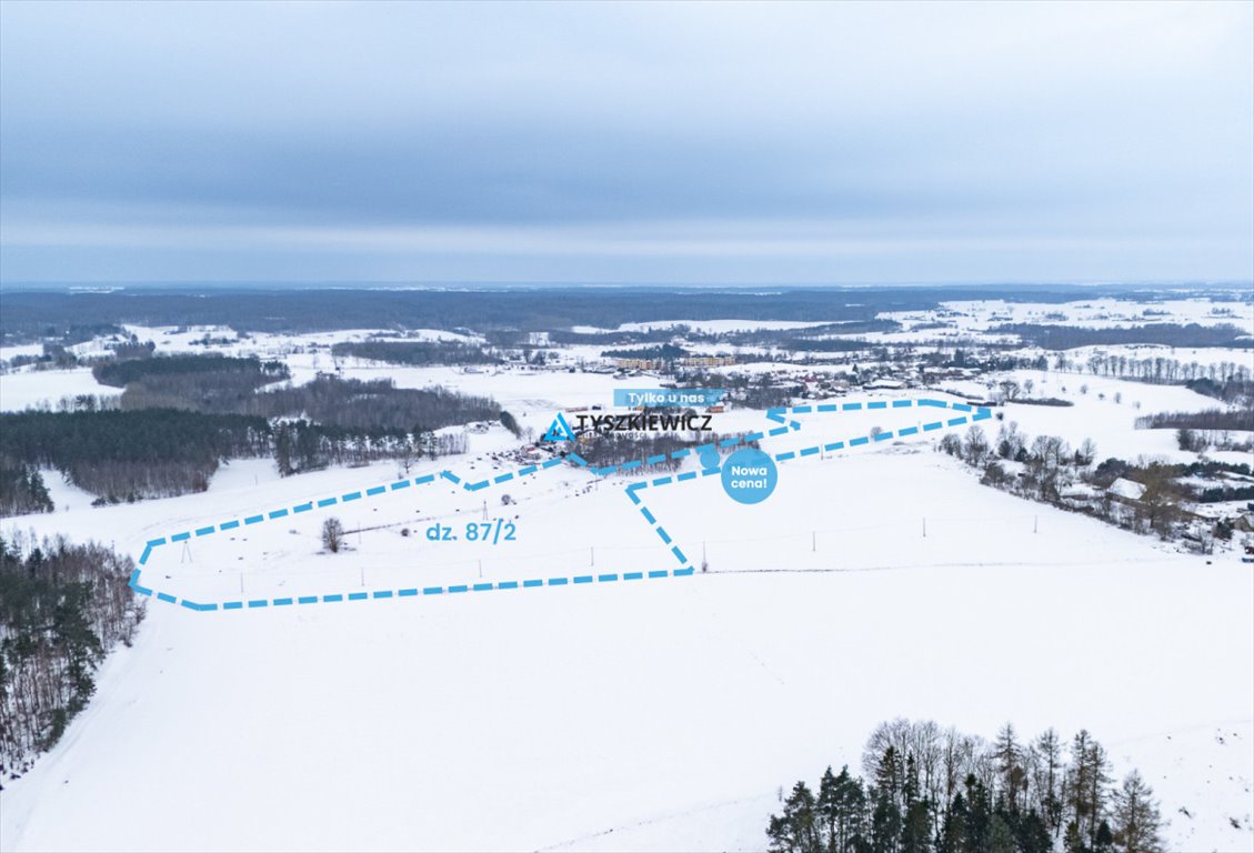 Duża działka rolna 6,1 ha w Głodowie – potencjał i atrakcyjna cena Głodowo  61 062m2 Foto 1