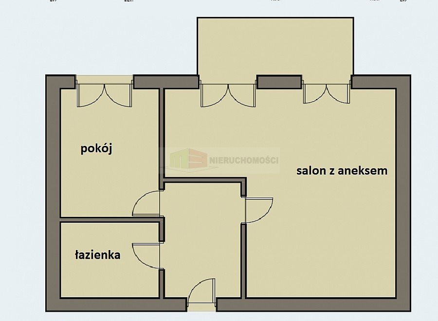 Mieszkanie dwupokojowe na sprzedaż Lublin, Czechów, Paderewskiego  36m2 Foto 1