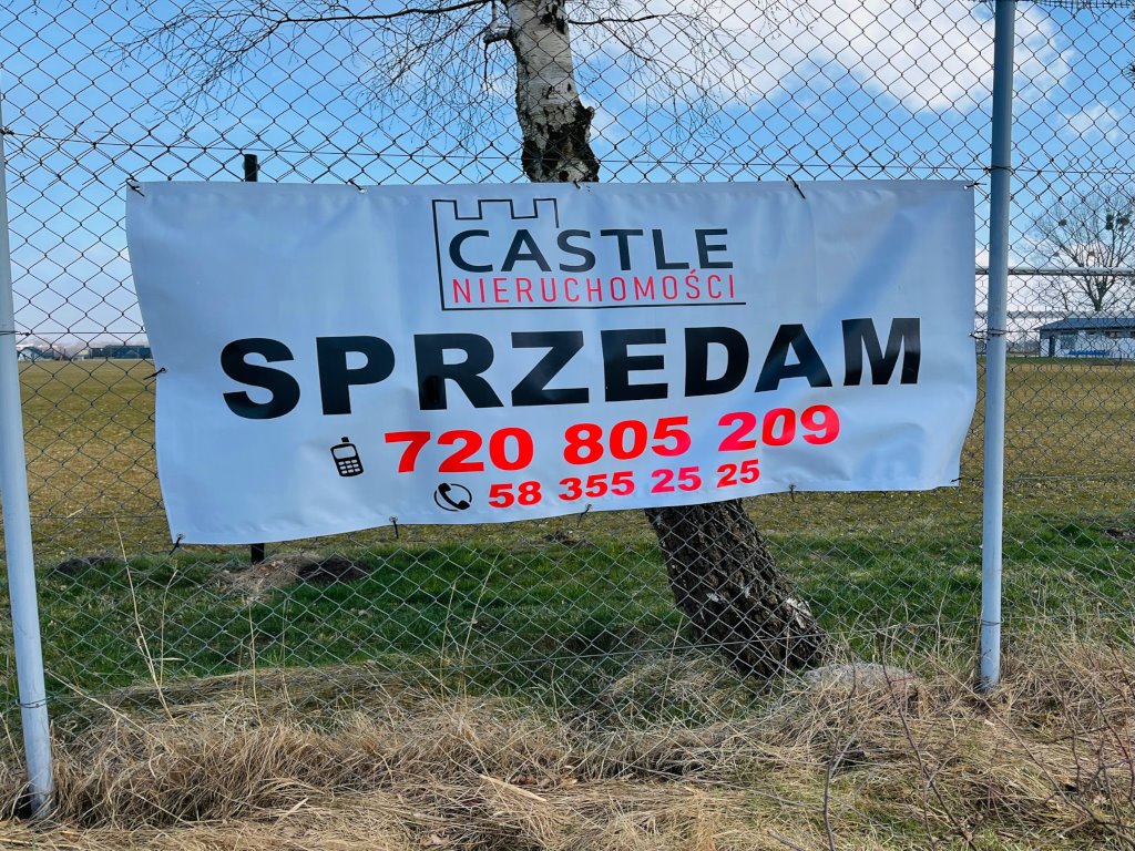 Działka pod inwestycję nad morzem, 1251 m², blisko plaży Chłapowo  1 251m2 Foto 1