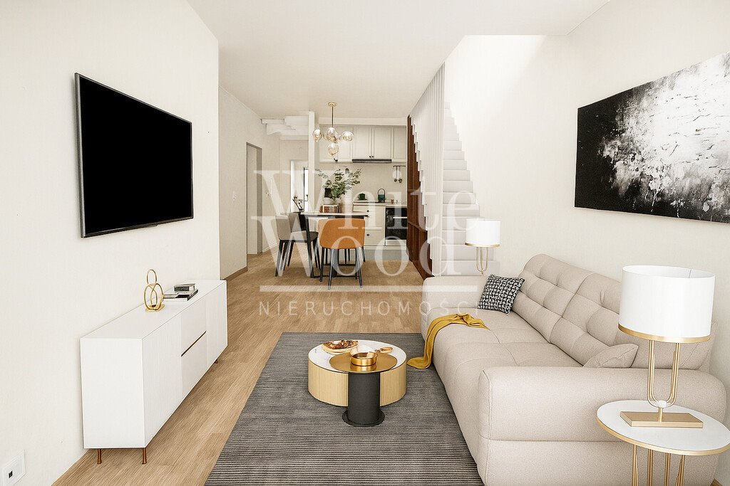 Do sprzedania dwupoziomowe mieszkanie 98 m² z ogródkiem i balkonem Reda, 12 Marca  92m2 Foto 1