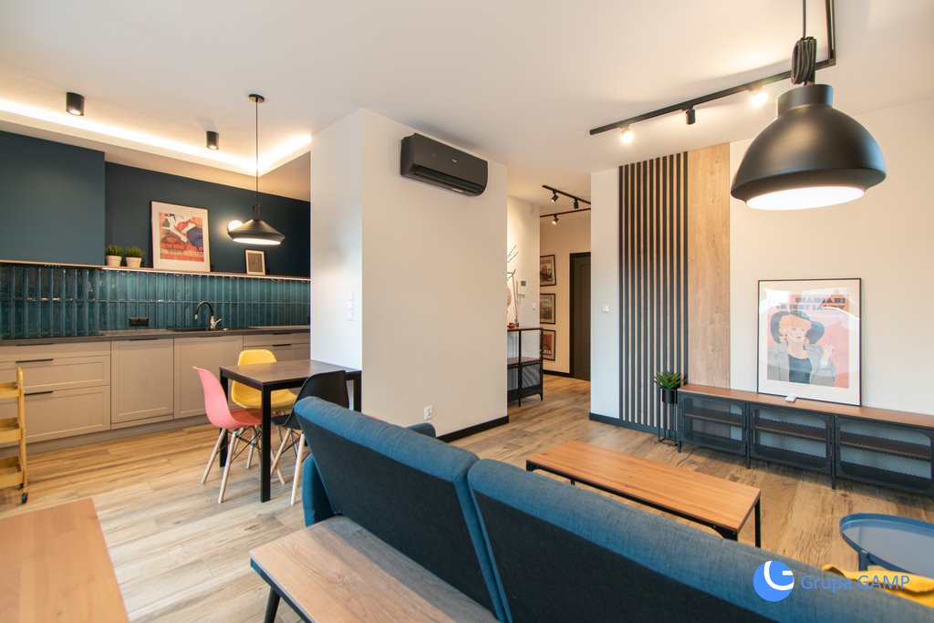 Przestronne 2 pok. z klimatyzacją, balkon, parking Kraków, Podgórze, Lwowska  47m2 Foto 1