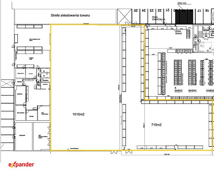Magazyn 1730 m² z biurami, LED, parking w Warszawie. Warszawa  1 730m2 Foto 1