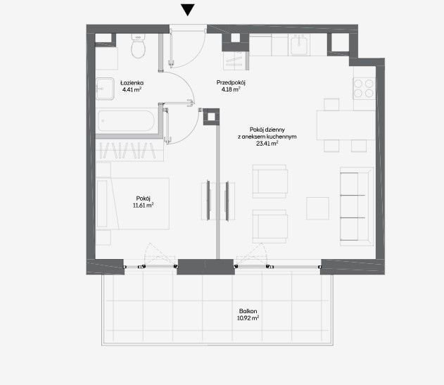 Mieszkanie dwupokojowe na sprzedaż Warszawa, Włochy, Raków, Fajansowa  44m2 Foto 1