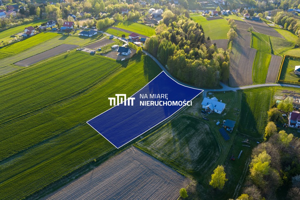 Działka 44 arów z warunkami zabudowy i mediami - polecam! Gnojnica  4 400m2 Foto 1