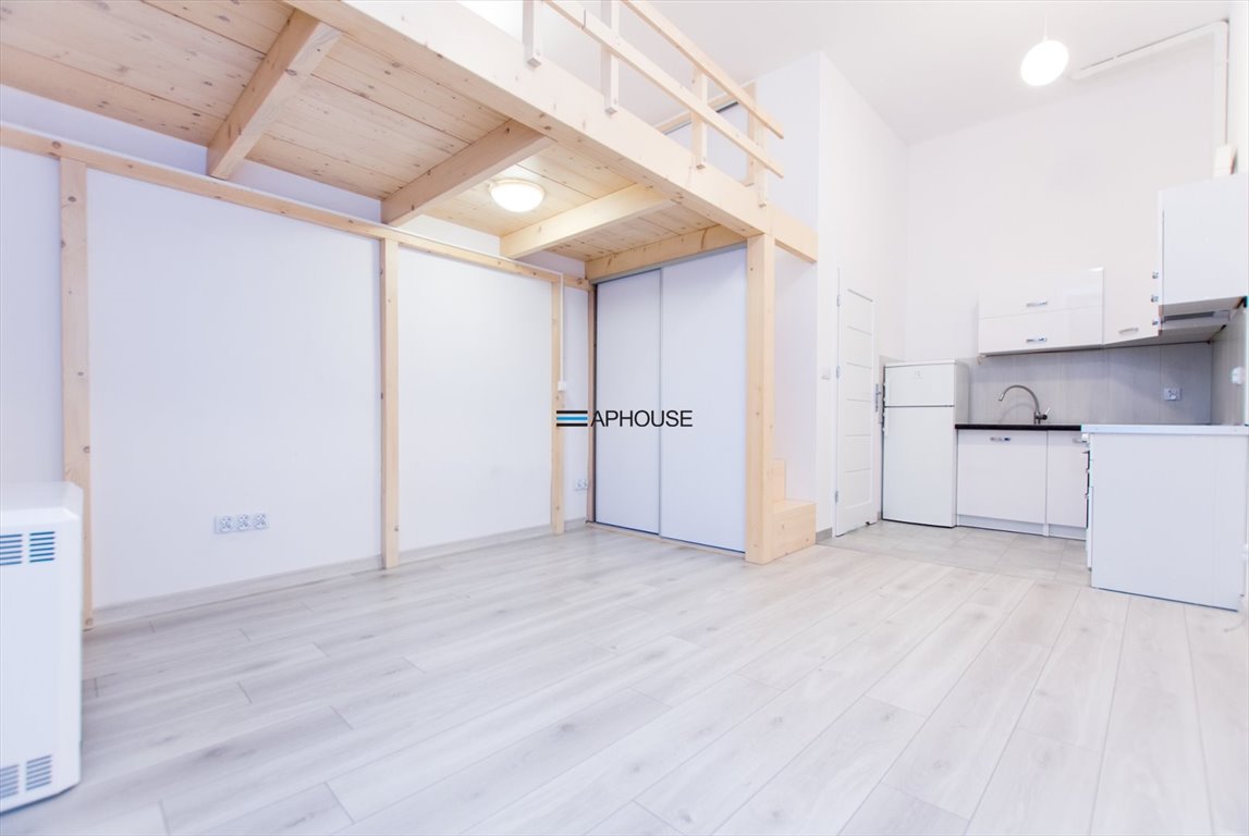 Ciche studio z antresolą przy ul. Józefa (pl. Nowy) Kraków, Stare Miasto, Kazimierz, pl. Nowy  25m2 Foto 1