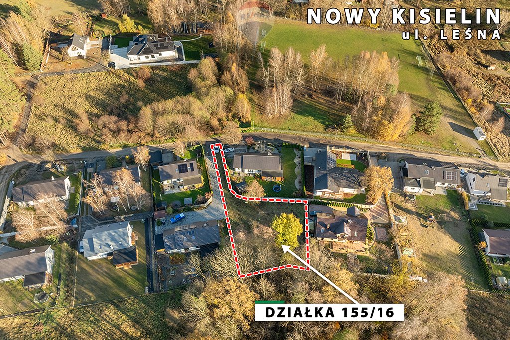 Działka budowlana na sprzedaż Zielona Góra, Nowy Kisielin, Nowy Kisielin-Leśna  990m2 Foto 20