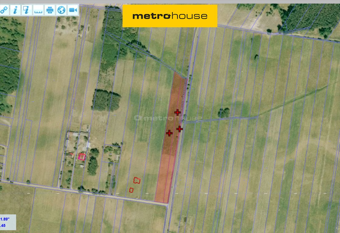 Działka 1,06 ha z mediami i dostępem do asfaltu Łęki  10 006m2 Foto 1