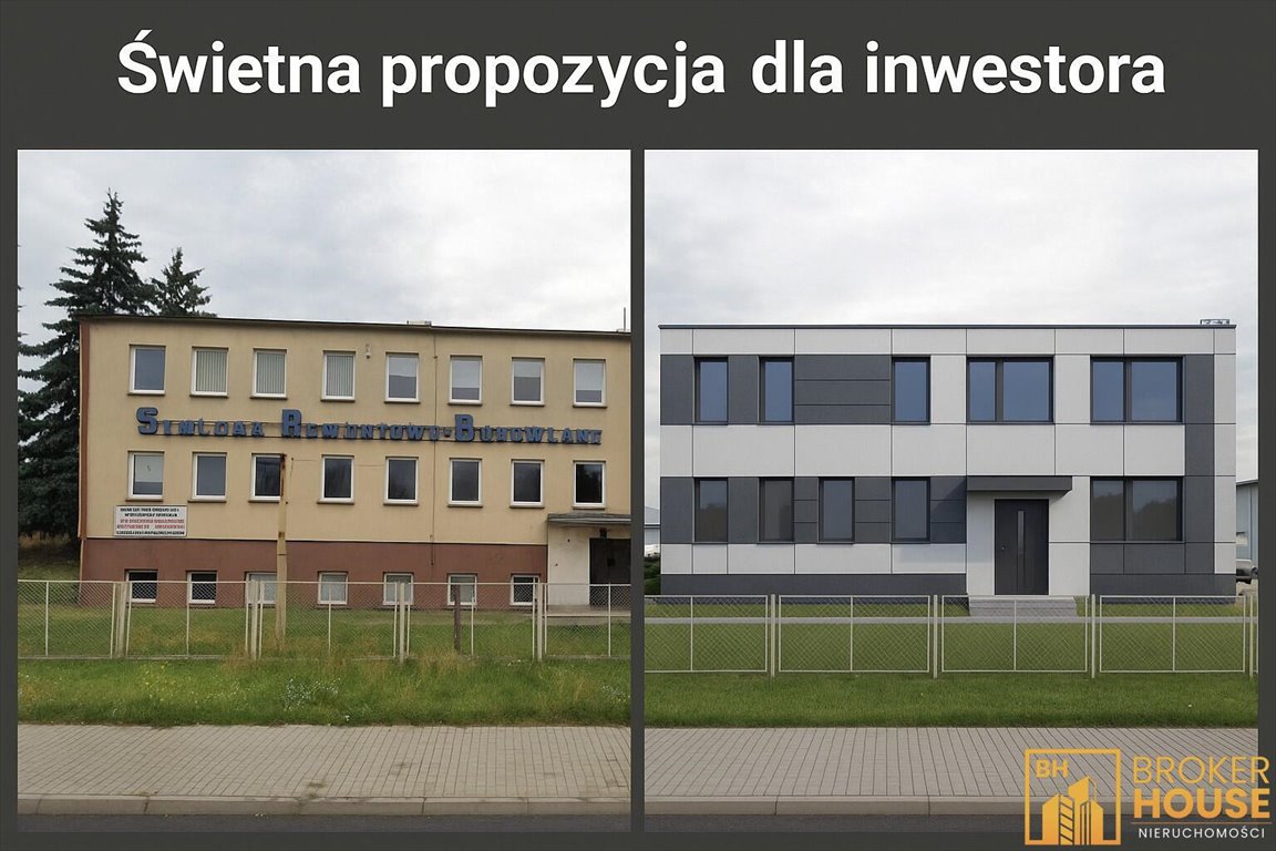 Polecam przestronny biurowo-usługowy obiekt 540 m² z parkingiem w Opolu Opole  540m2 Foto 1
