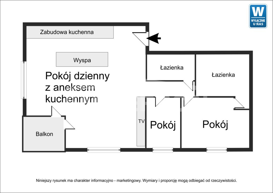 Mieszkanie trzypokojowe na wynajem Warszawa, Mokotów, Karola Chodkiewicza  84m2 Foto 2