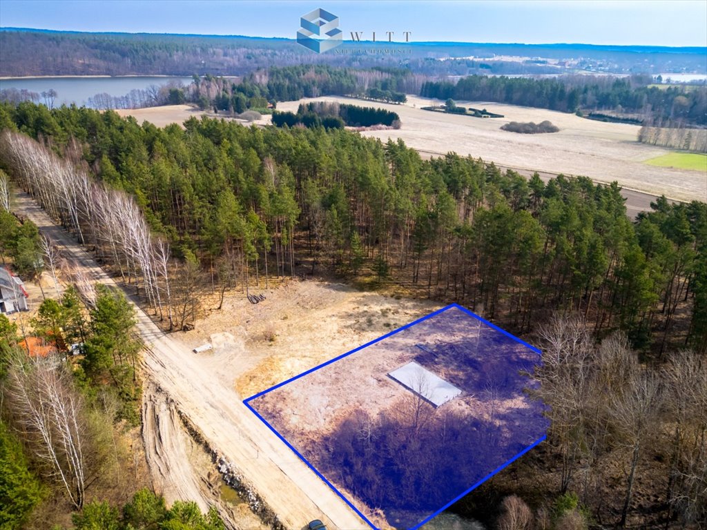 Działka z gotowym projektem i mediami nad jeziorem Szeląg Wielki Zwierzewo  1 550m2 Foto 1