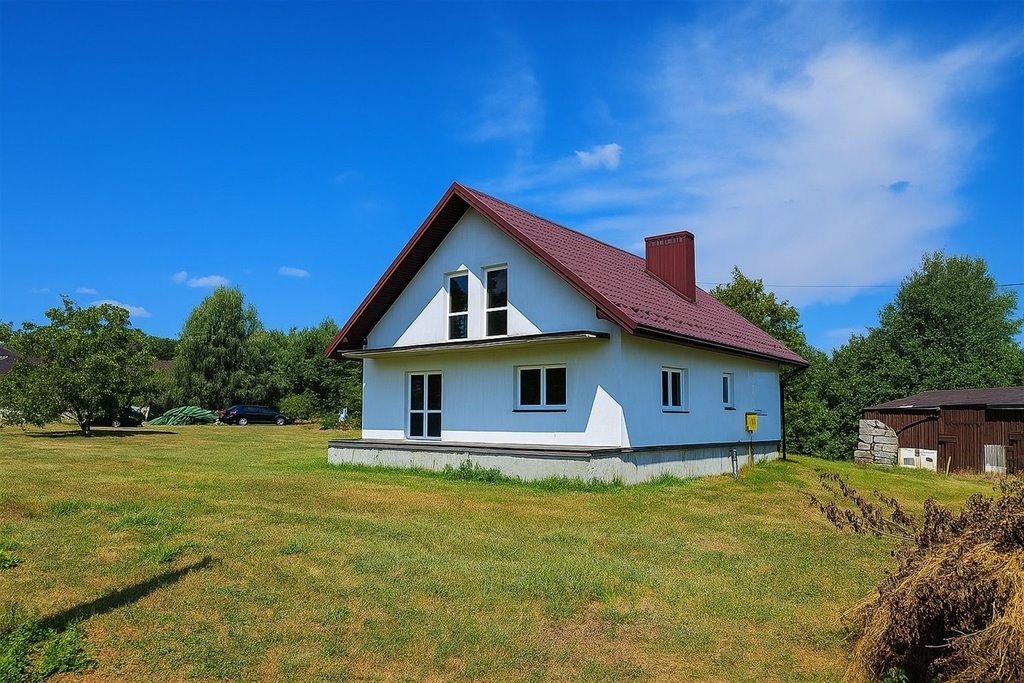 Dom w trakcie budowy z dużą działką i lasem w pobliżu Perła  113m2 Foto 1