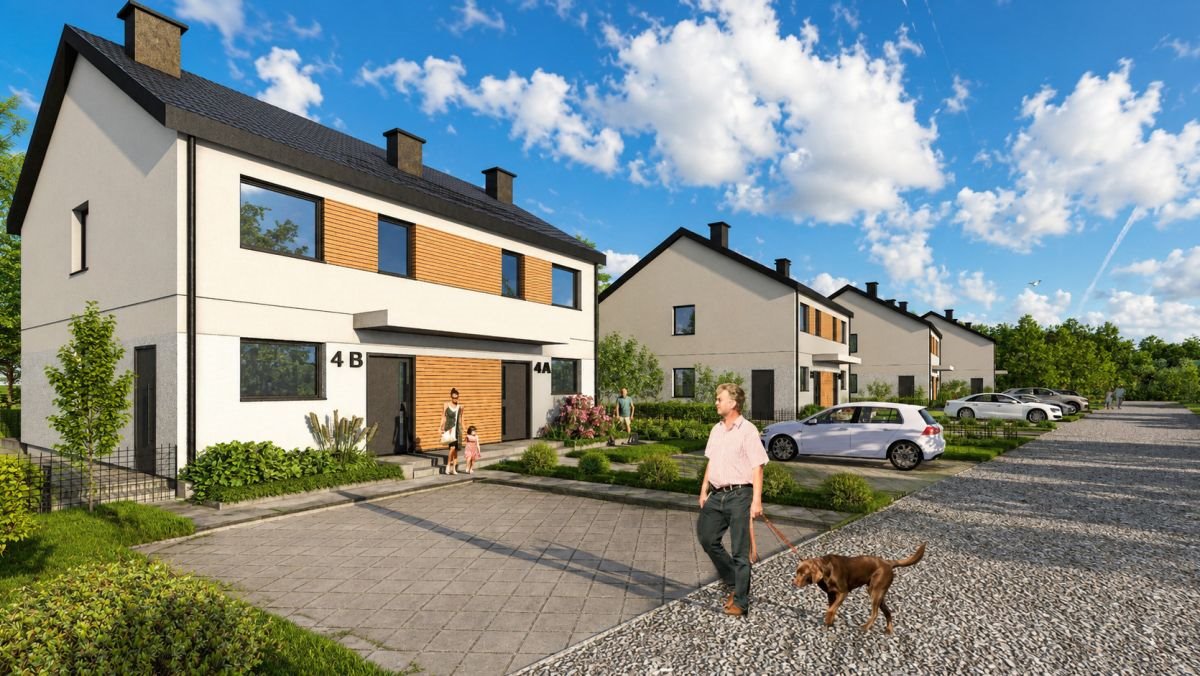 Do sprzedania nowoczesny dom 82,92 m² z prywatnym podwórkiem w Rzeszowie Rzeszów, Warszawska  83m2 Foto 1