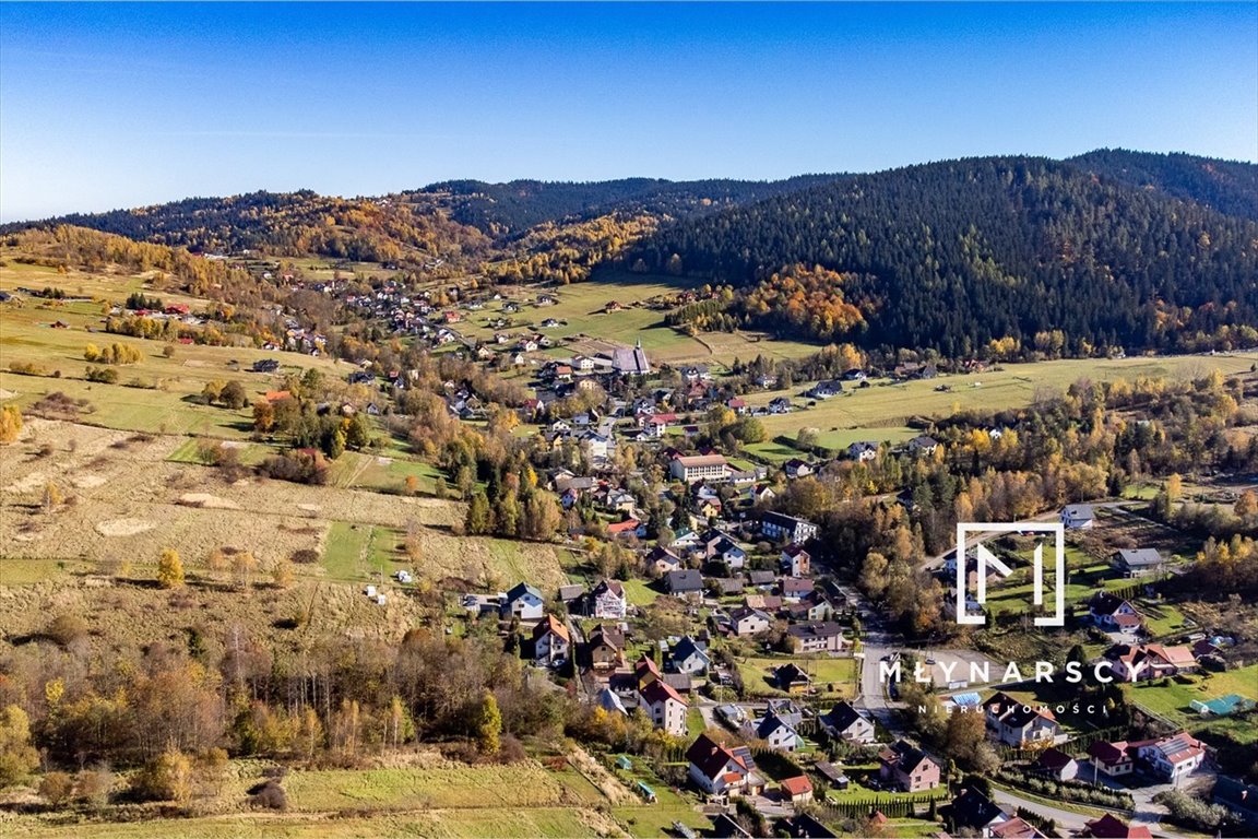 Działka budowlana na sprzedaż Pewel Ślemieńska  900m2 Foto 9