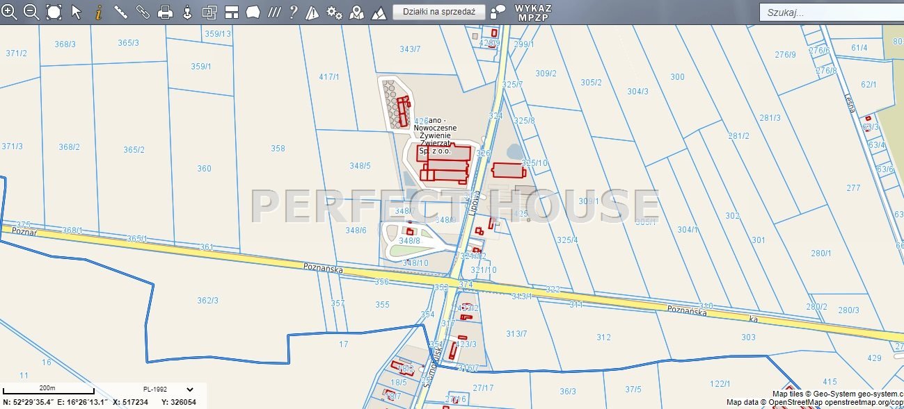 Działka 10 000 m² z dostępem do DK92 i mediami Sękowo  10 000m2 Foto 1