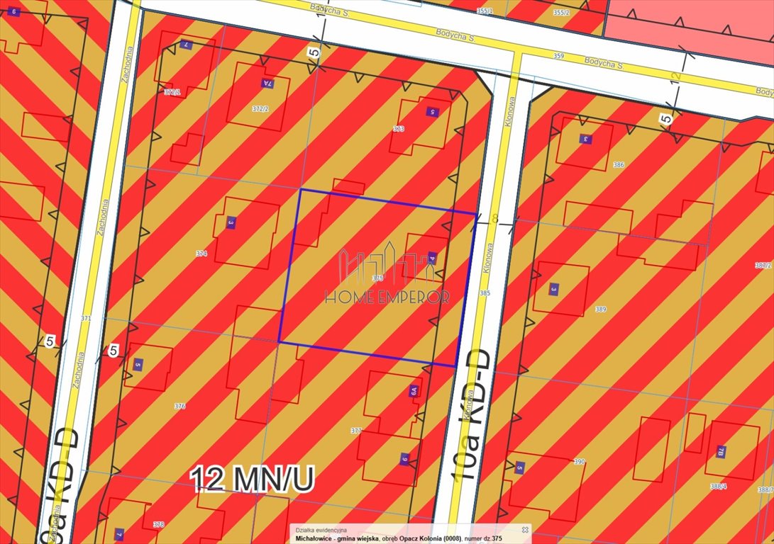 Działka budowlana na sprzedaż Opacz-Kolonia, Klonowa  1 187m2 Foto 1