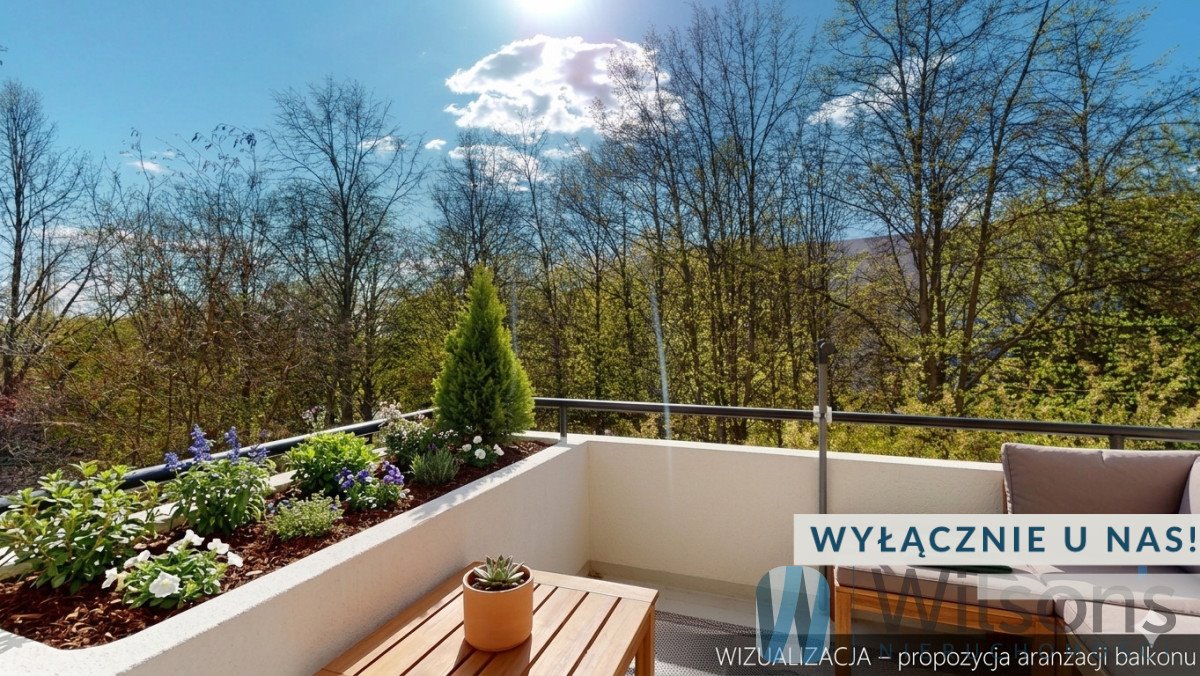 Przestronne 3 pokoje z widokiem na park, blisko metra Warszawa, Mokotów Służew, Batuty  58m2 Foto 1