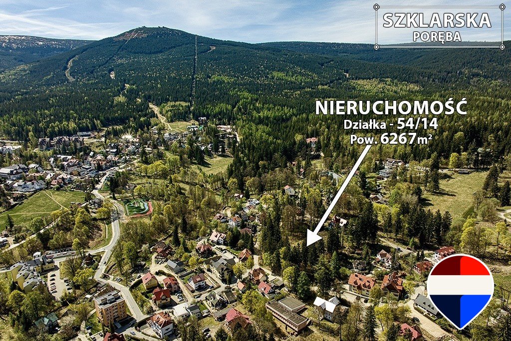 Działka inwestycyjna w Szklarskiej Porębie z koncepcją hotelu Szklarska Poręba, Wysoka  6 267m2 Foto 1