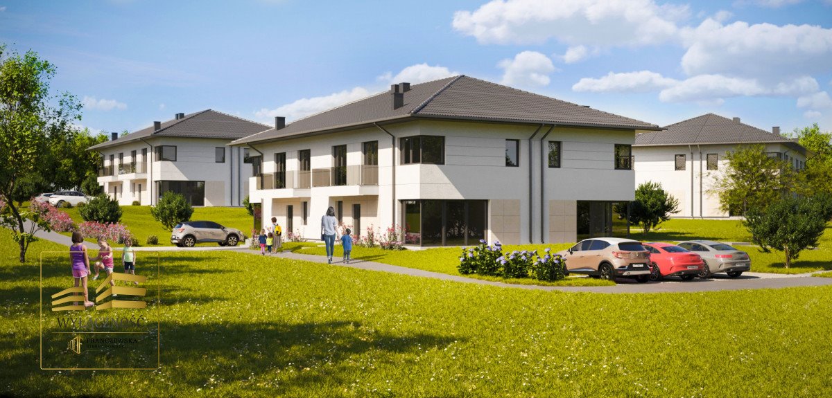 Nowoczesny dom bliźniaczy 119 m2 z własną działką i garażem Lublin, Szerokie, Ustronna  119m2 Foto 1