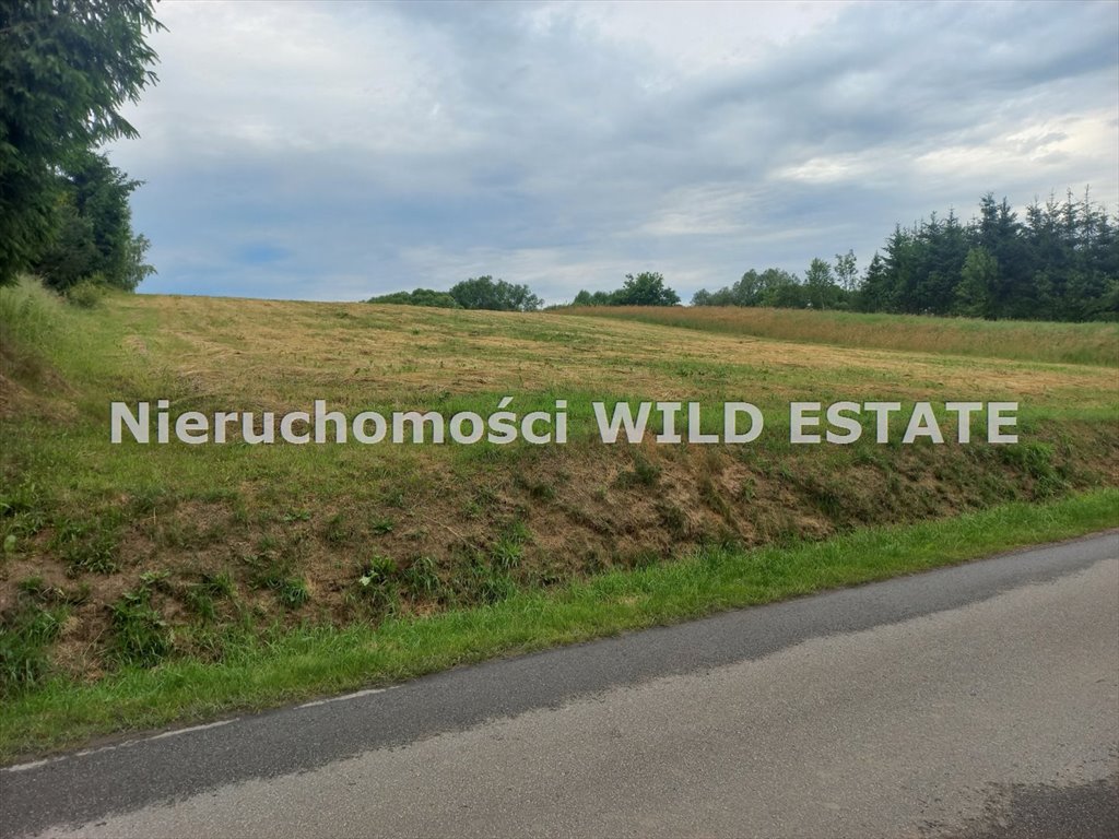 Działka budowlana 36,28 ar z warunkami zabudowy, media Lesko, Średnia Wieś  3 628m2 Foto 1