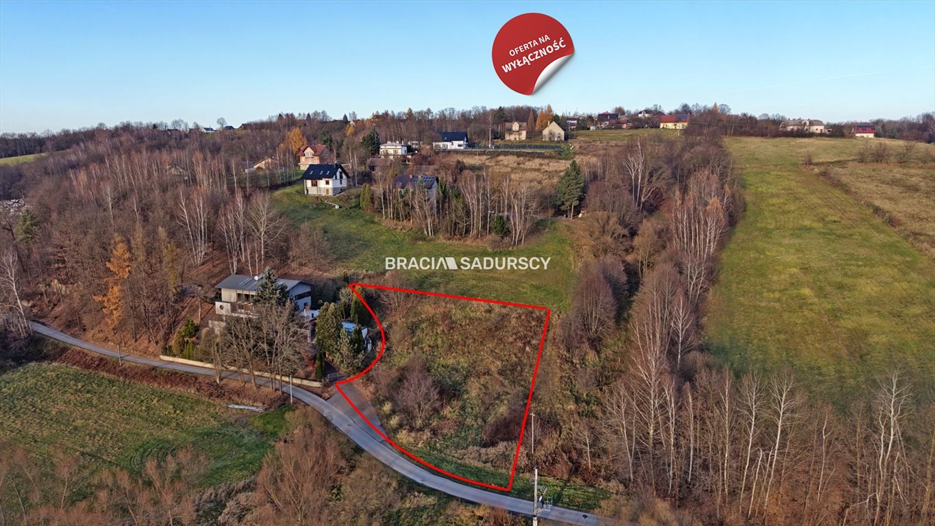 Działka budowlana na sprzedaż Głogoczów  2 253m2 Foto 1