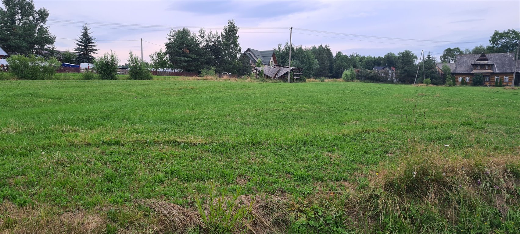 Działka budowlana 1040 m² w Starym Bystrem - media, lasy Stare Bystre  1 040m2 Foto 1