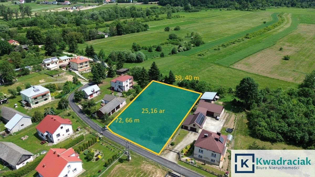 Do sprzedania działka 25 ar z mediami w spokojnej okolicy Kłodawa  2 516m2 Foto 1