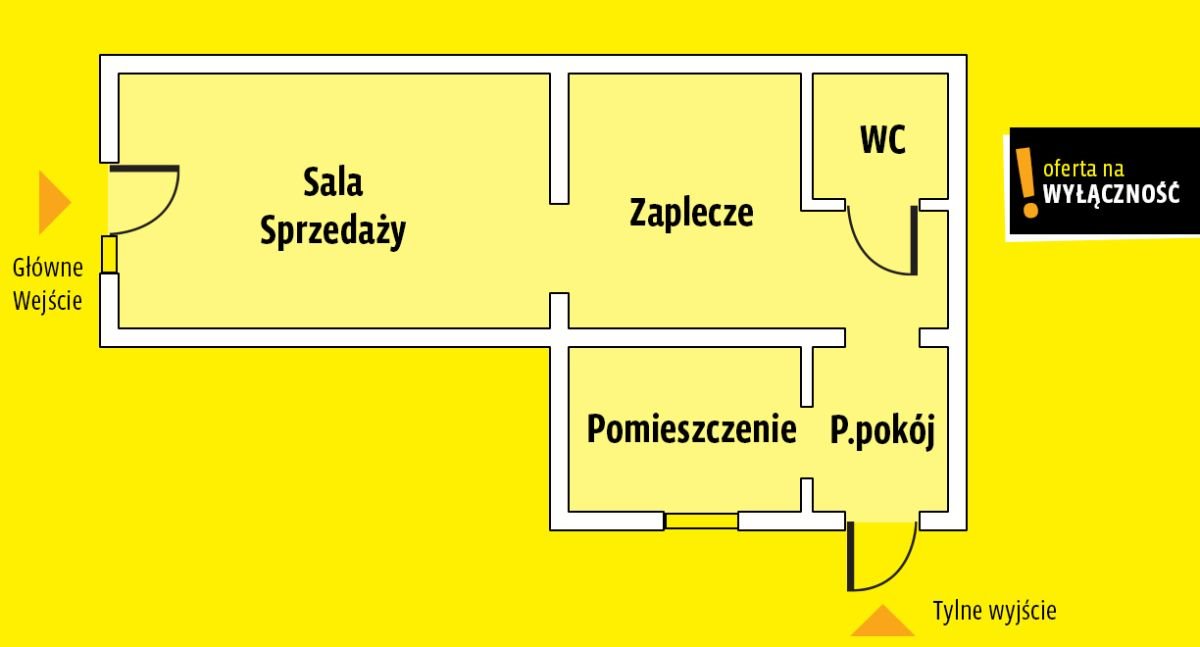 Lokal użytkowy na wynajem Kielce, Juliusza Słowackiego  56m2 Foto 2