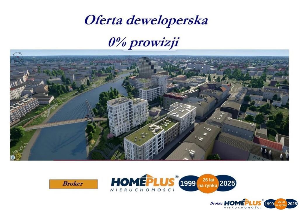 Mieszkanie dwupokojowe na sprzedaż Bydgoszcz, Okole, Adama Naruszewicza  44m2 Foto 1