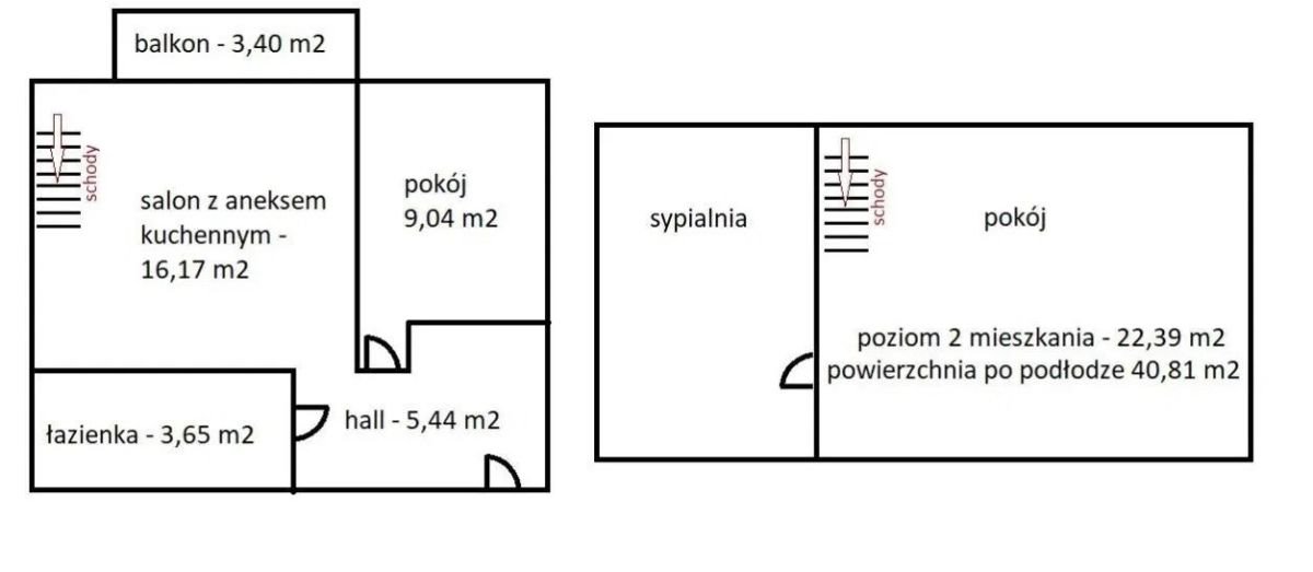 Mieszkanie czteropokojowe  na sprzedaż Smolec  75m2 Foto 4