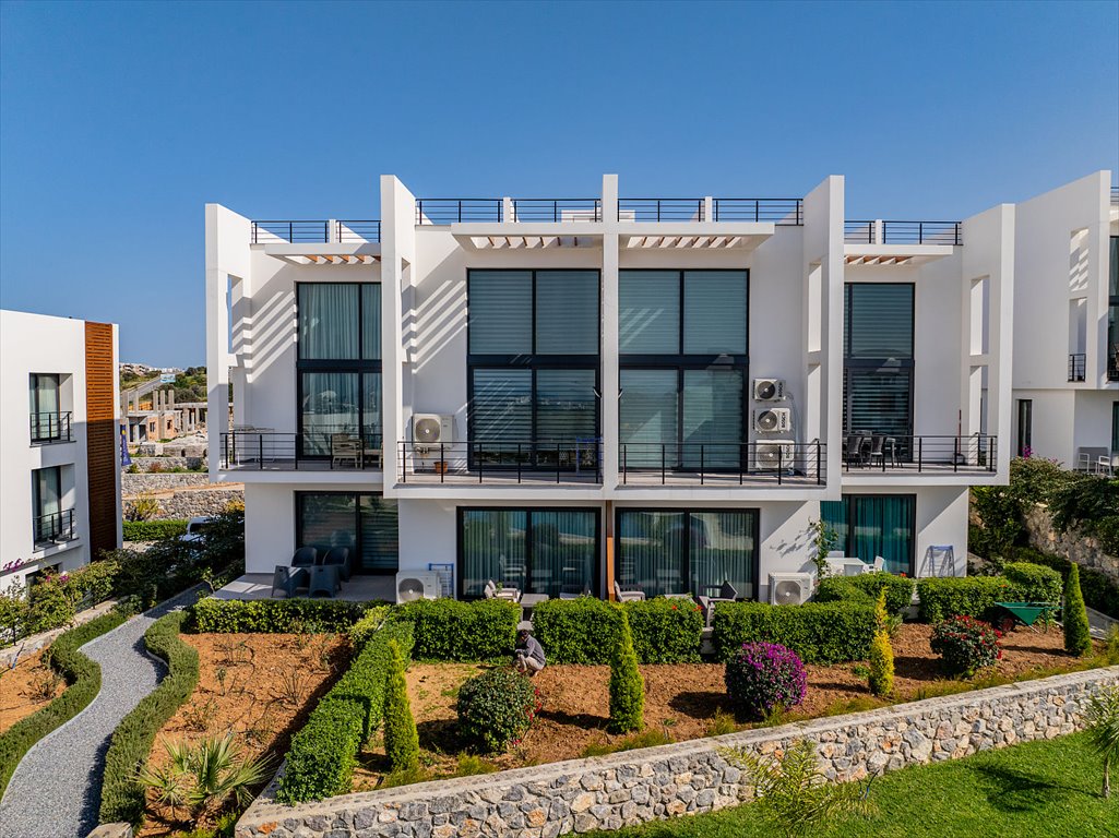 Widok na Morze! 85 m² apartament z basenem w Girne Cypr, Esentepe, Esentepe, Girne, Cypr Północny  85m2 Foto 1